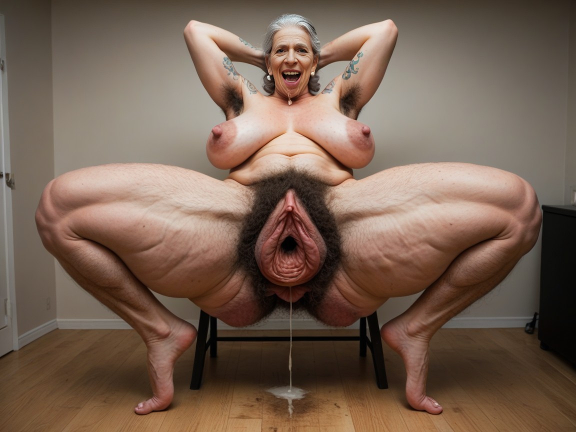 Shaking, Hyper Pussy, Old AI Porn