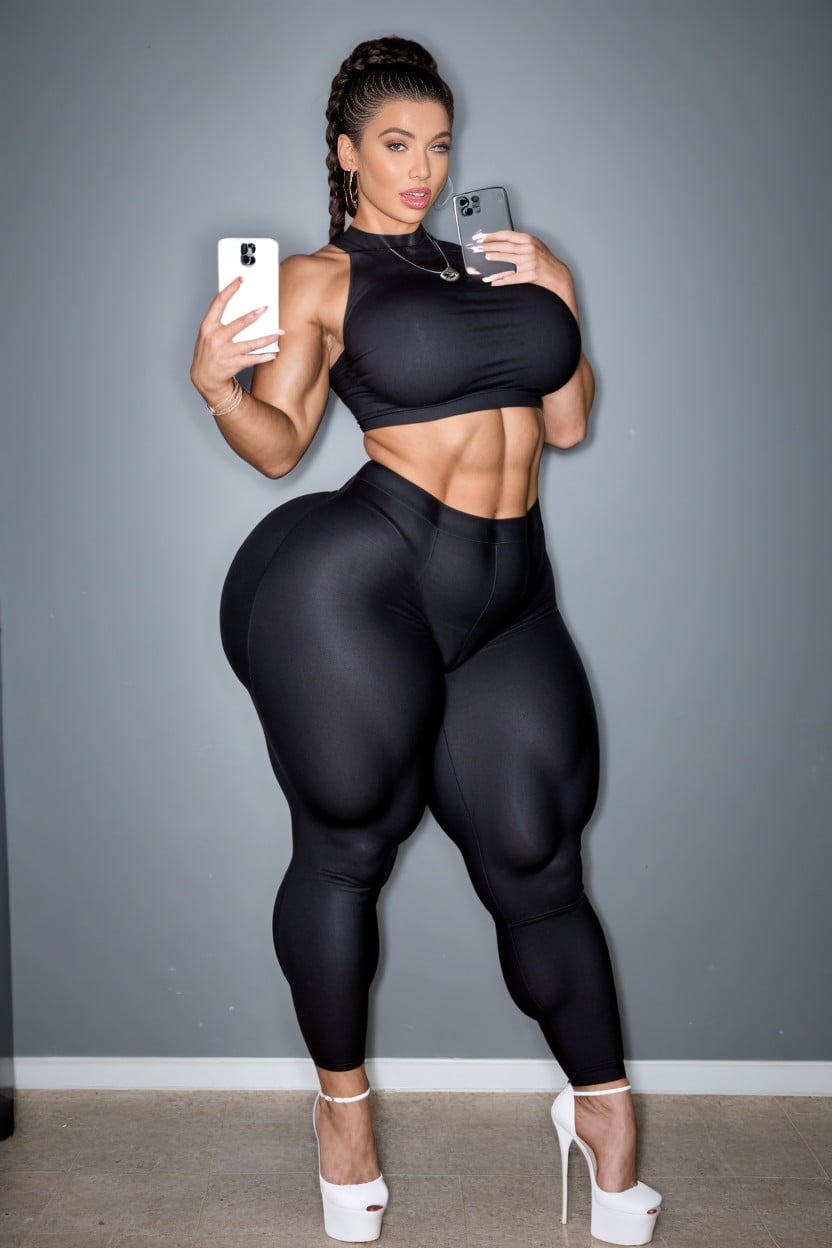 25+, Tall, Fat Hyper Ass AI Porn