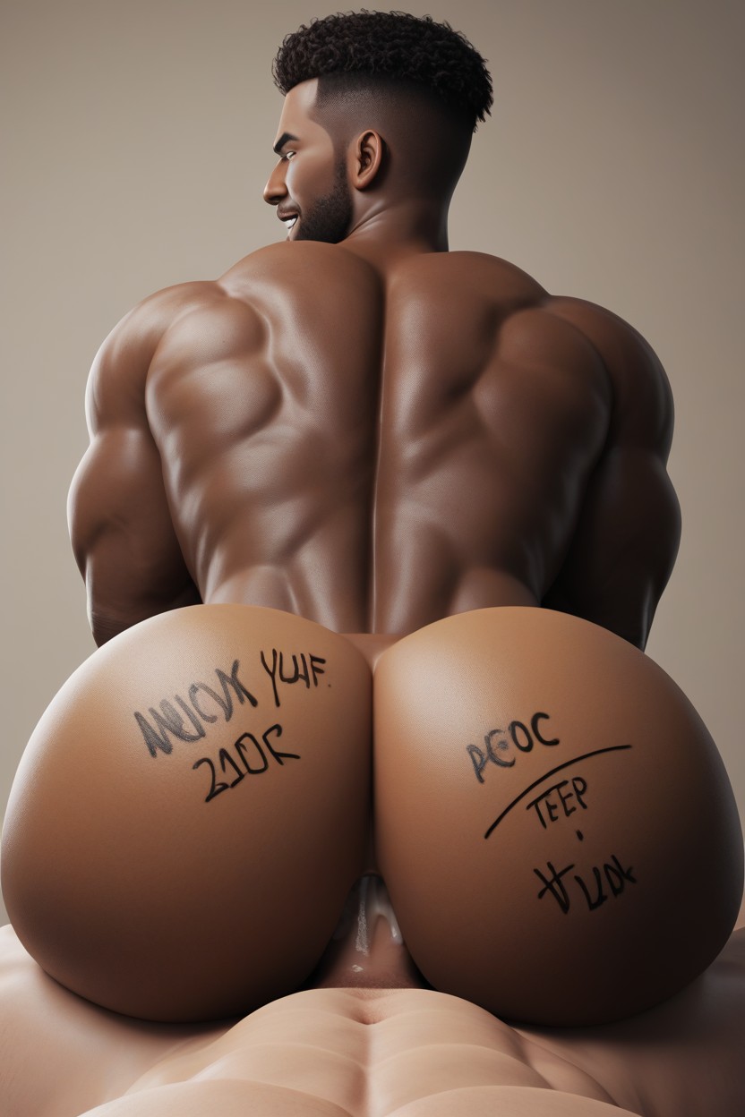 Masculine Bottom, Power Bottom, Pov AI Gay Porn