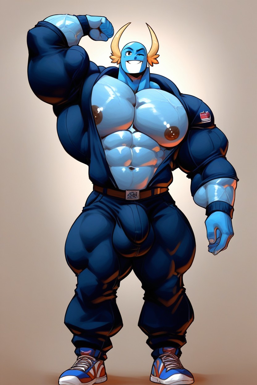 Aquarelle, Squeezable, Veiny AI Gay Porn