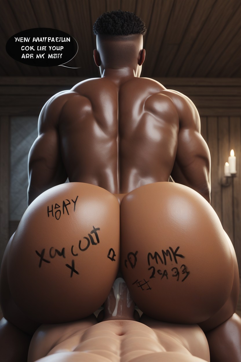 Hole Expertly Massages And Pleasures Dick Until Top Is Fatally Milked, Bottom On Top, Dom Bottom AI Gay Porn