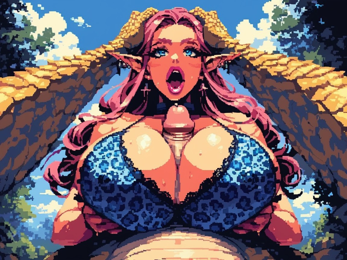 Rainbow, Jiggly Ass, Ass Popping Up AI Porn