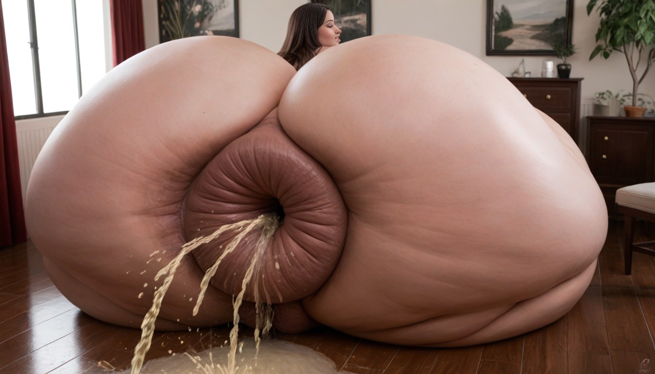 Growing Anus, Anus Well Lit, Hyper Pissing AI Porn
