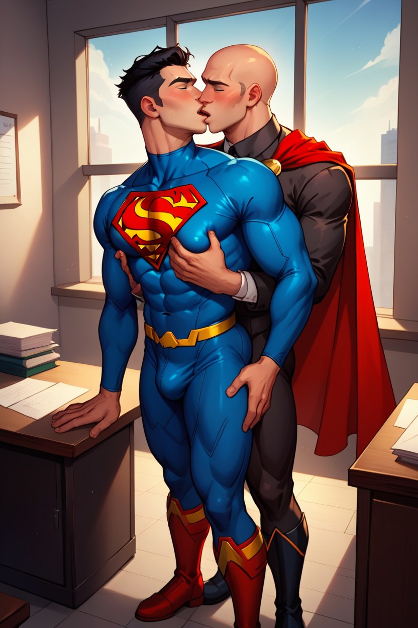 Bulge, Being Groped, Groping AI Gay Porn