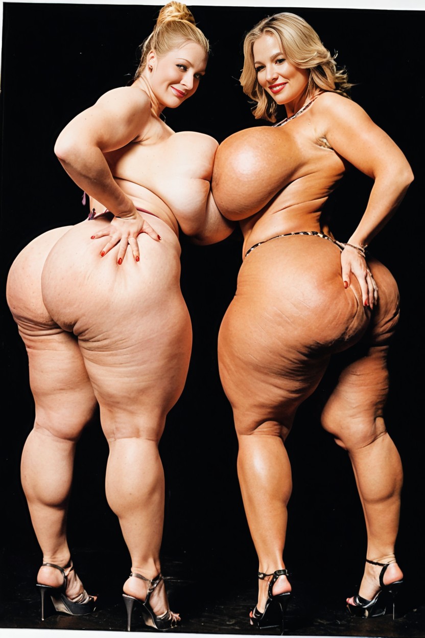 Ass Spare, Standing, Front View AI Porn