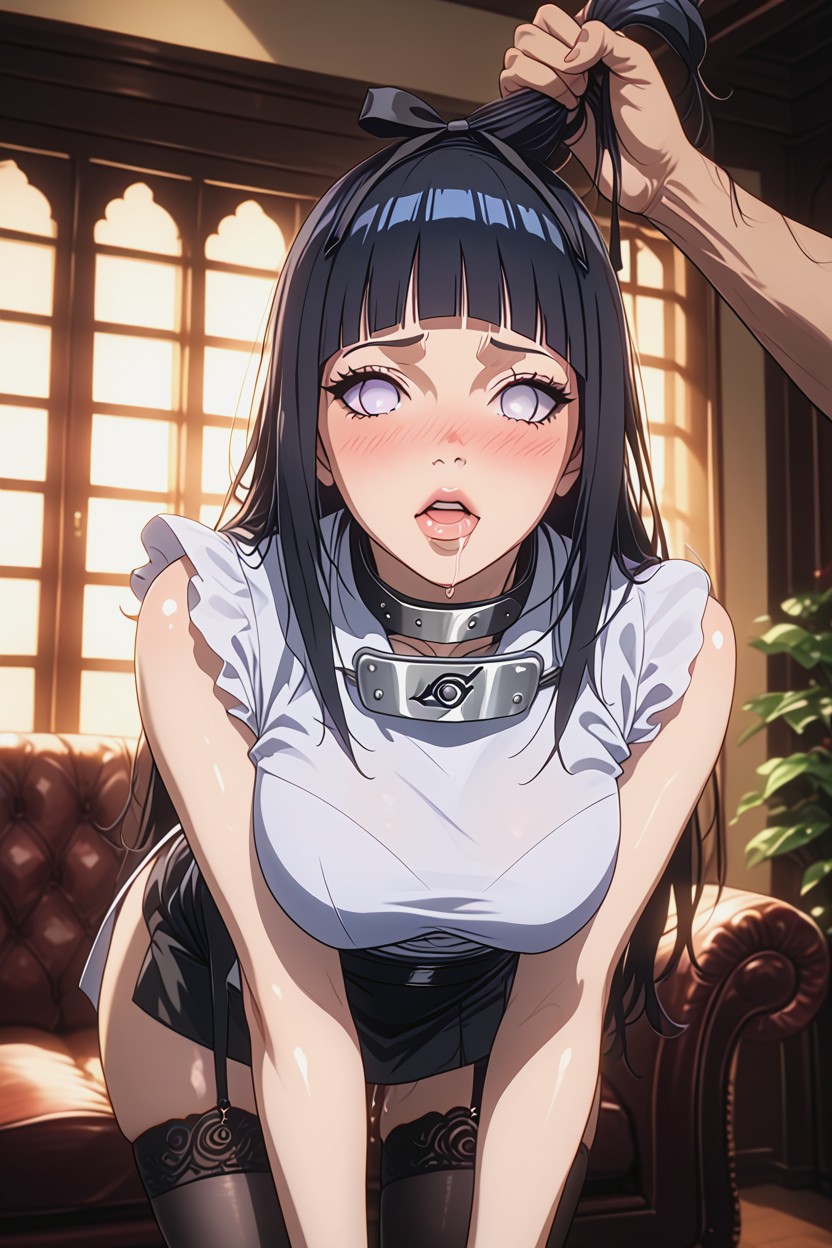 Hair Ribbon, Ultra Detailed, Excited Anticipation Hentai AI Porn