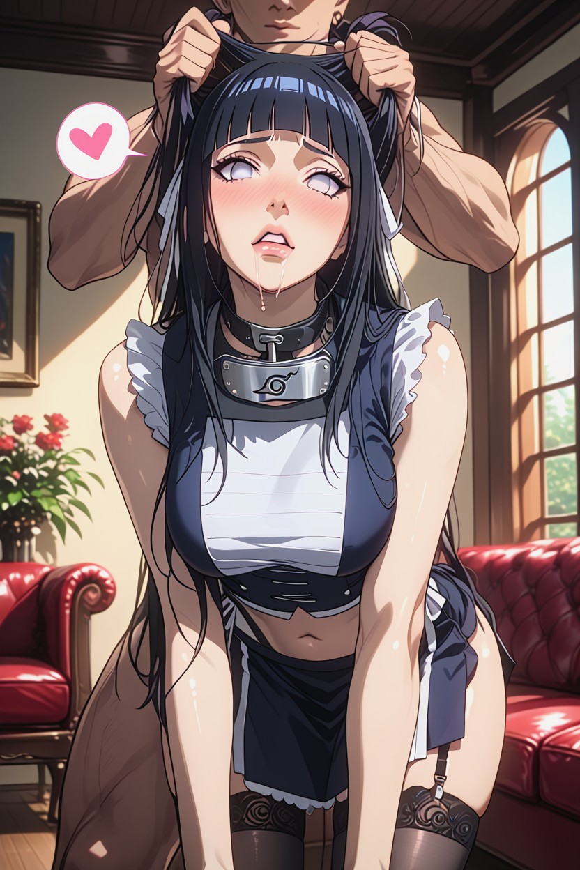 Bending Over, Sleeveless Exposed, Eager Embarrassed Clothed Hentai AI Porn