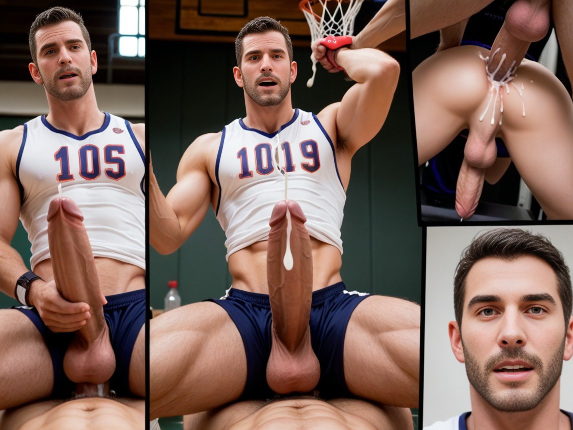 Rough Sex, Form Fitting Clothes, Cumshot AI Gay Porn