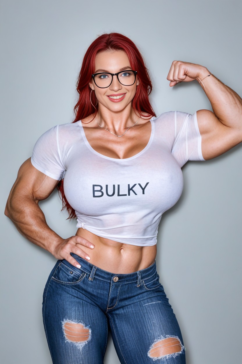 Perfect Nose, Bulky On Steroids, Steroids Muscles AI Porn