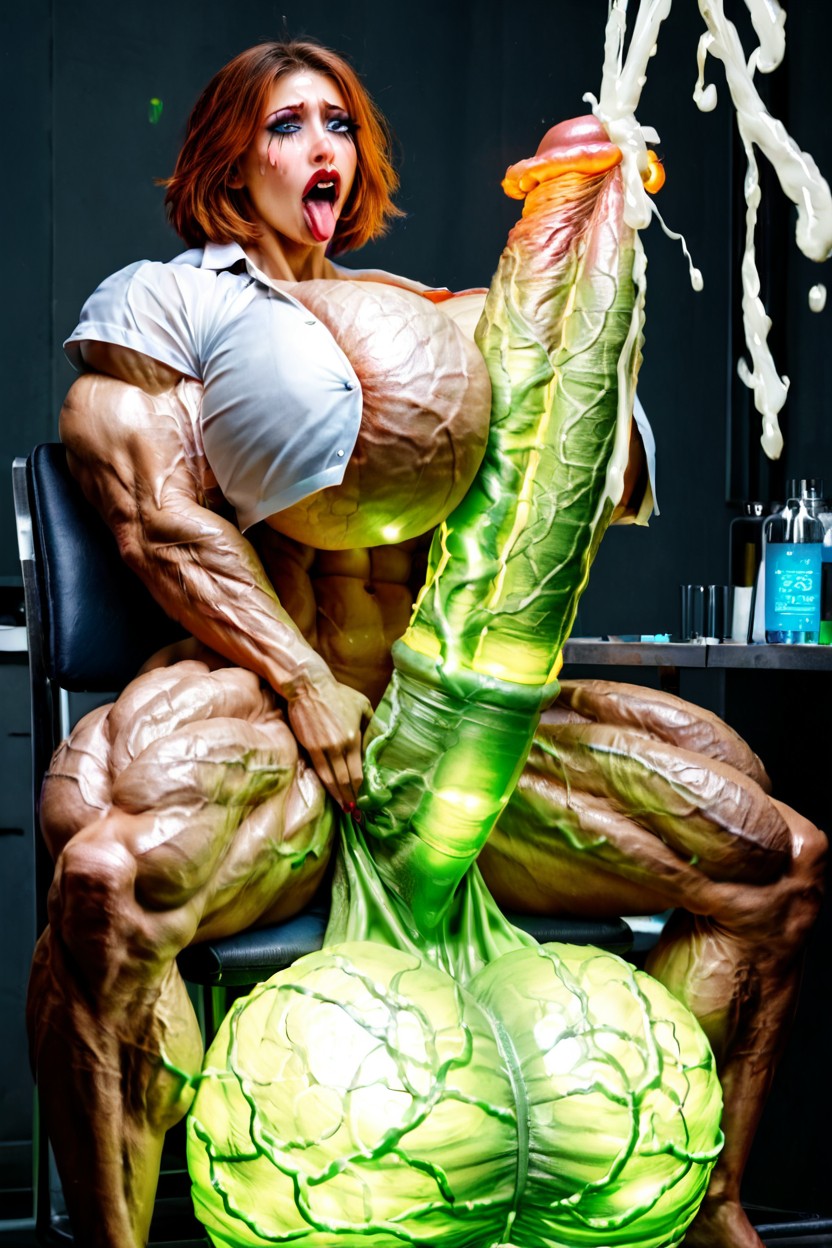 Veiny Skin, Impossibly Long Hyper Horsepenis, Extremely Pale White Veiny Skin Porno shemale IA