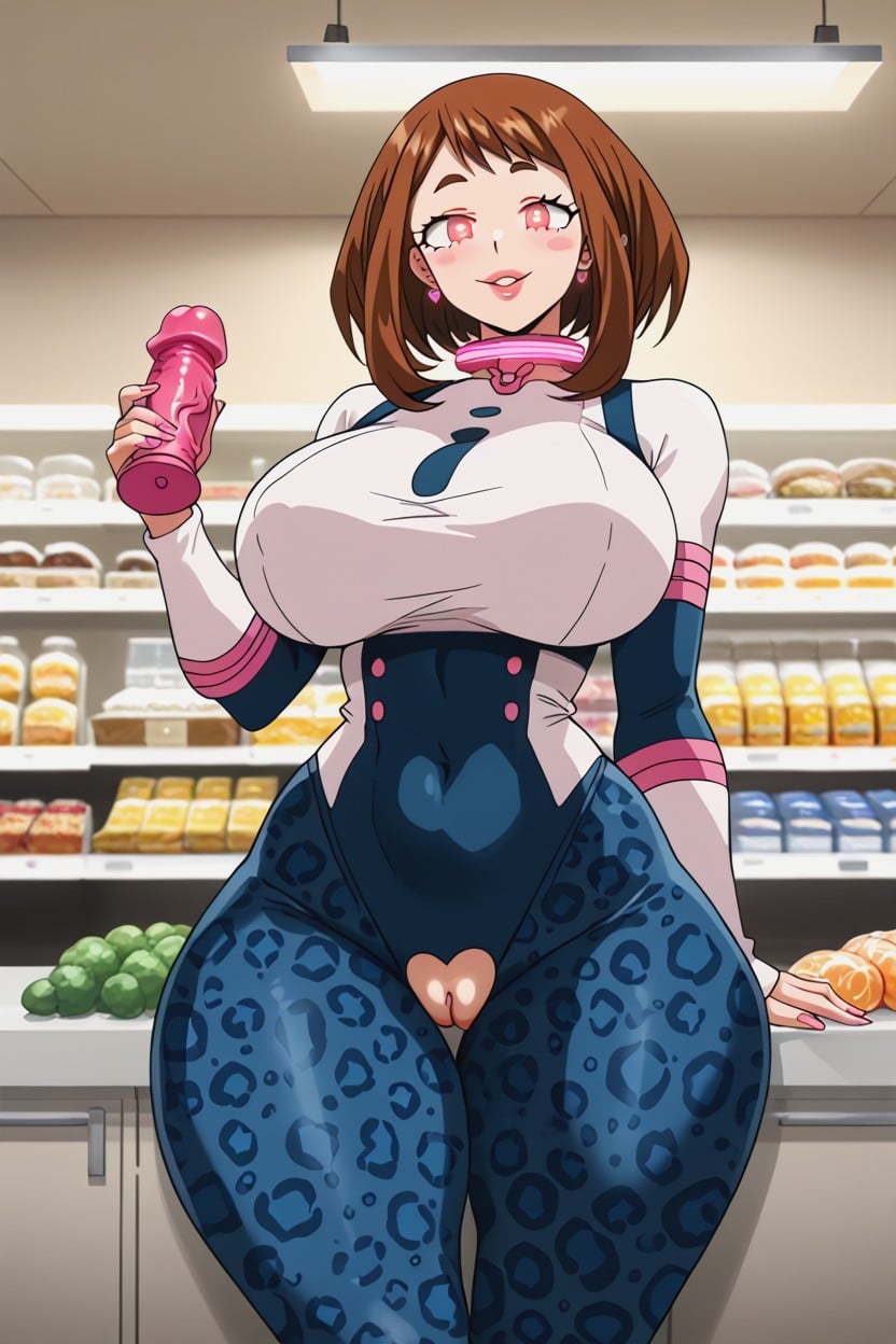 Pierced Nipples, Wide Hips, Bubble Butt Hentai AI Porn