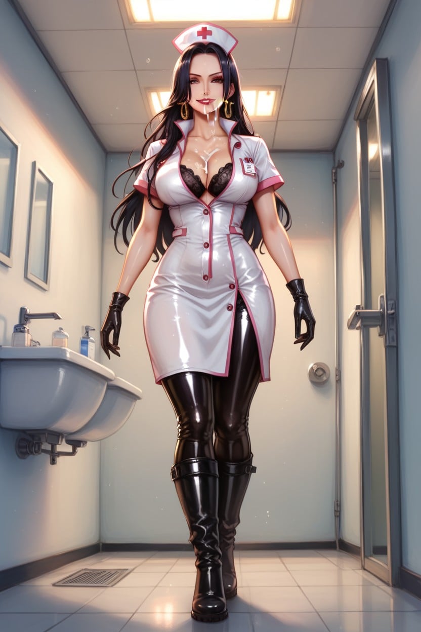 Sunny, Latex Gloves, Cinematic Lighting Hentai AI Porn