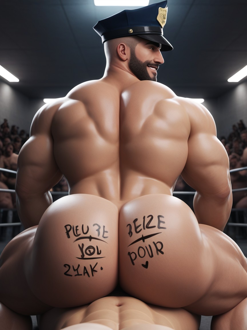 Looking At Viewer, Masculine, Men AI Gay Porn