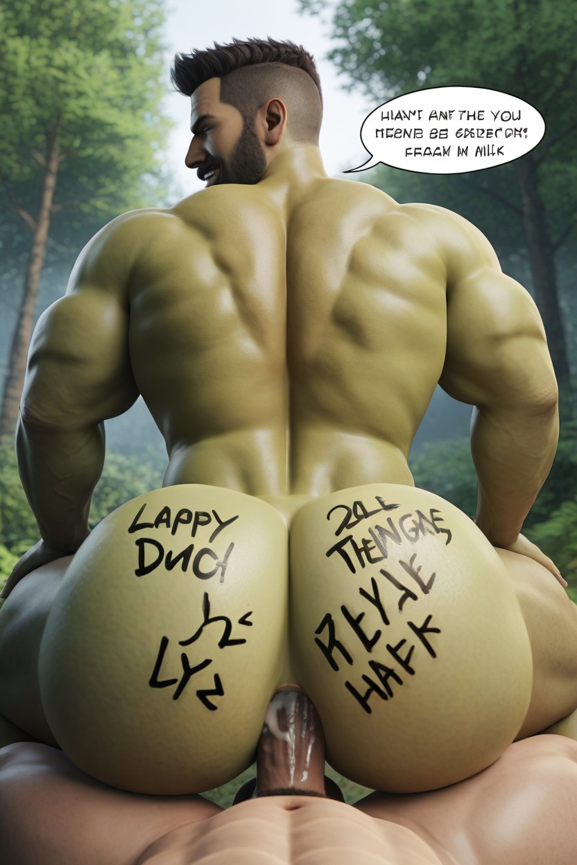 Hole Is Powerful, Dialogue, Tribal Wear AI Gay Porn