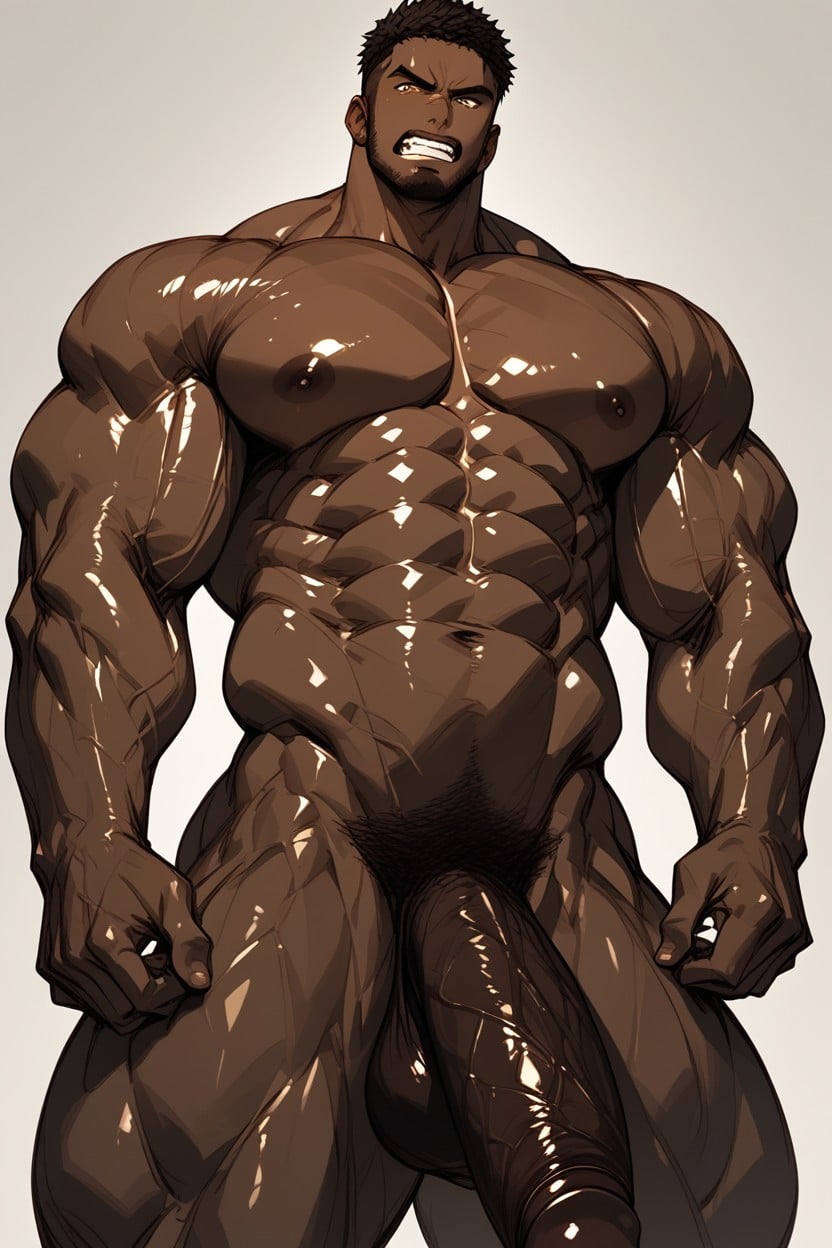 Hyper Growth, Growing, Angry AI Gay Porn