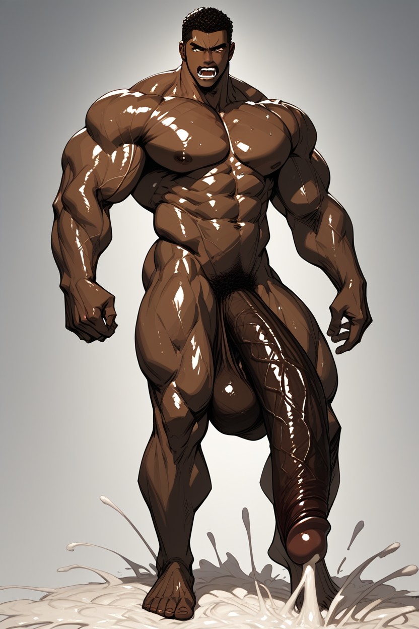Full Body, Hyper Balls, Size Up AI Gay Porn