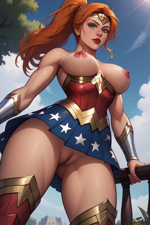 Muscular, 25+, Green Eyes Hentai AI Porn