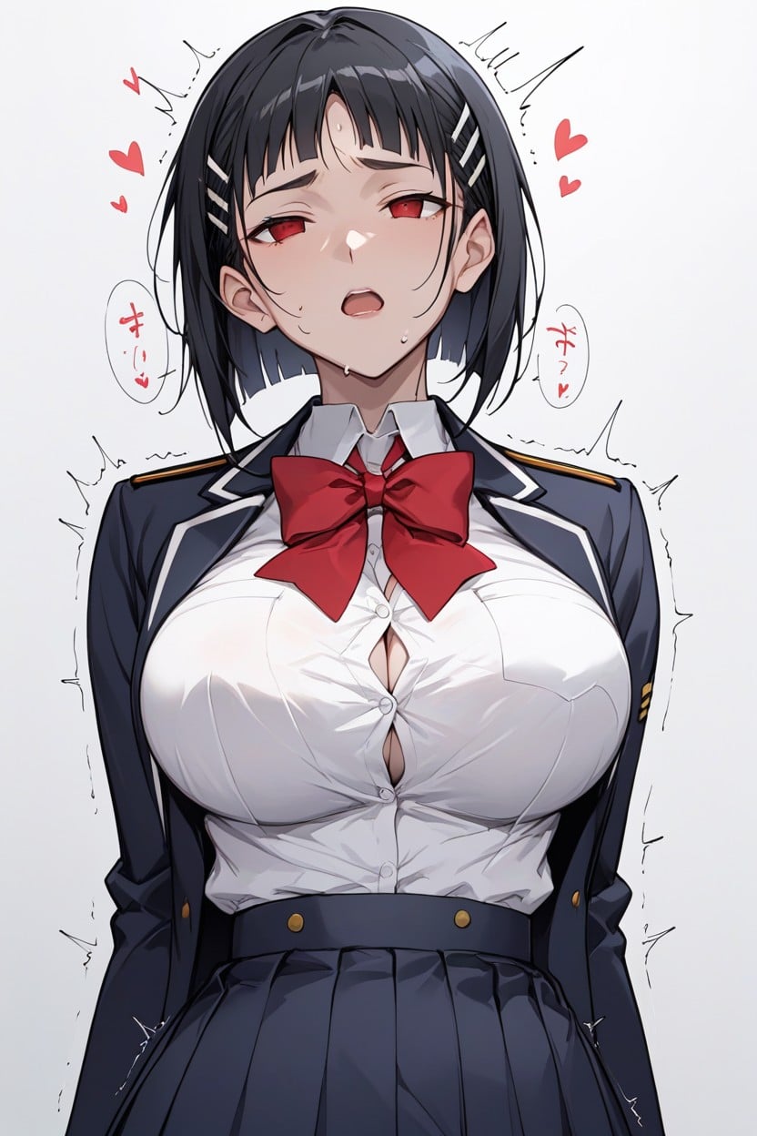 Large Breast, Stand, Hearts Hentai AI Porn
