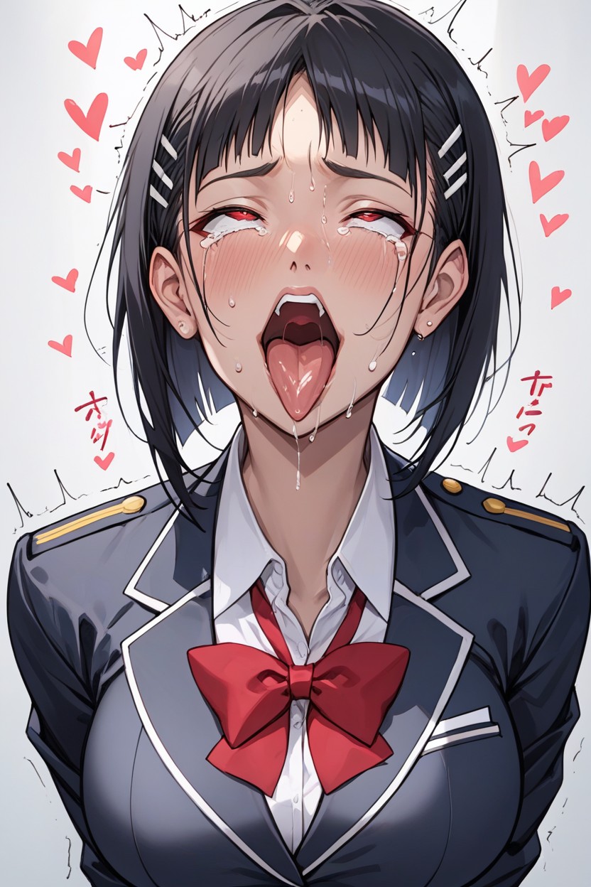 Curvy Figure, Bust Shot, Large Ass Hentai AI Porn