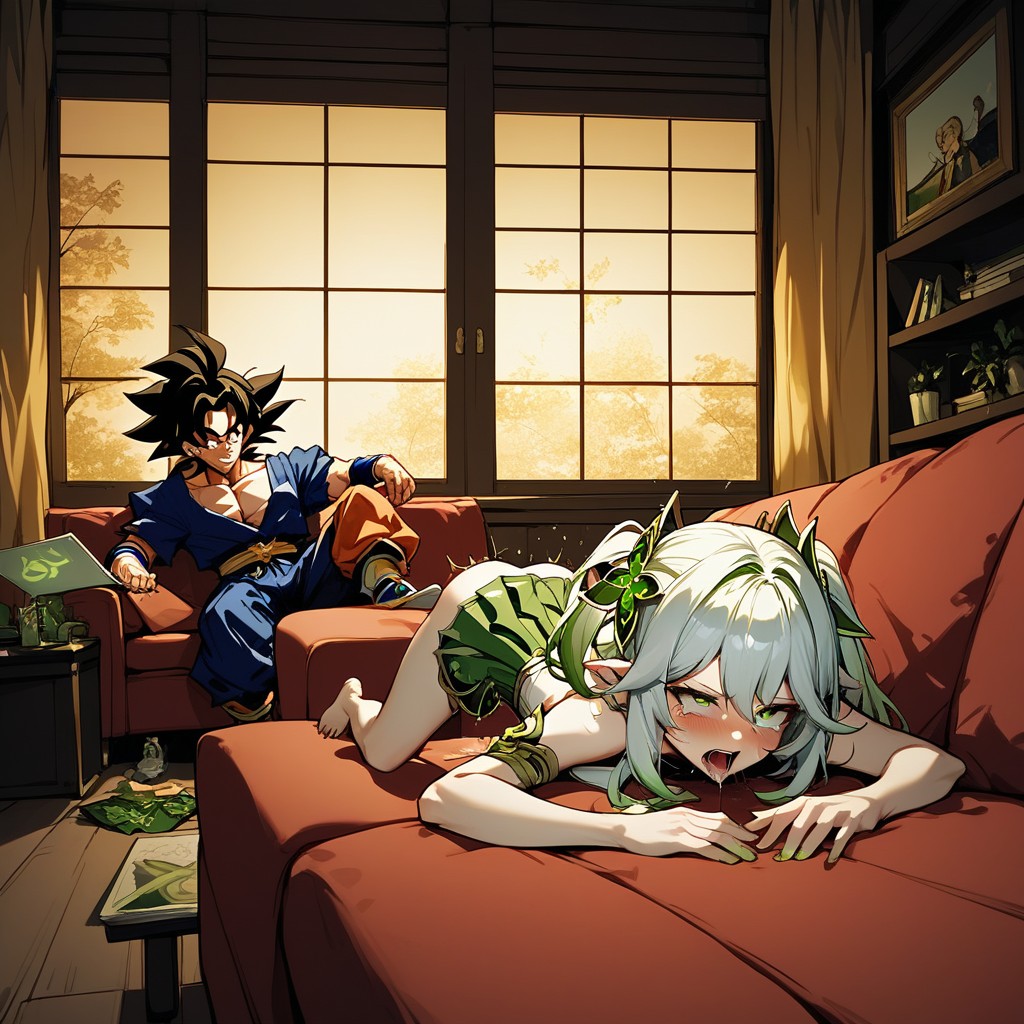 Goku Naked, Angry, Pleading Hentai AI Porn