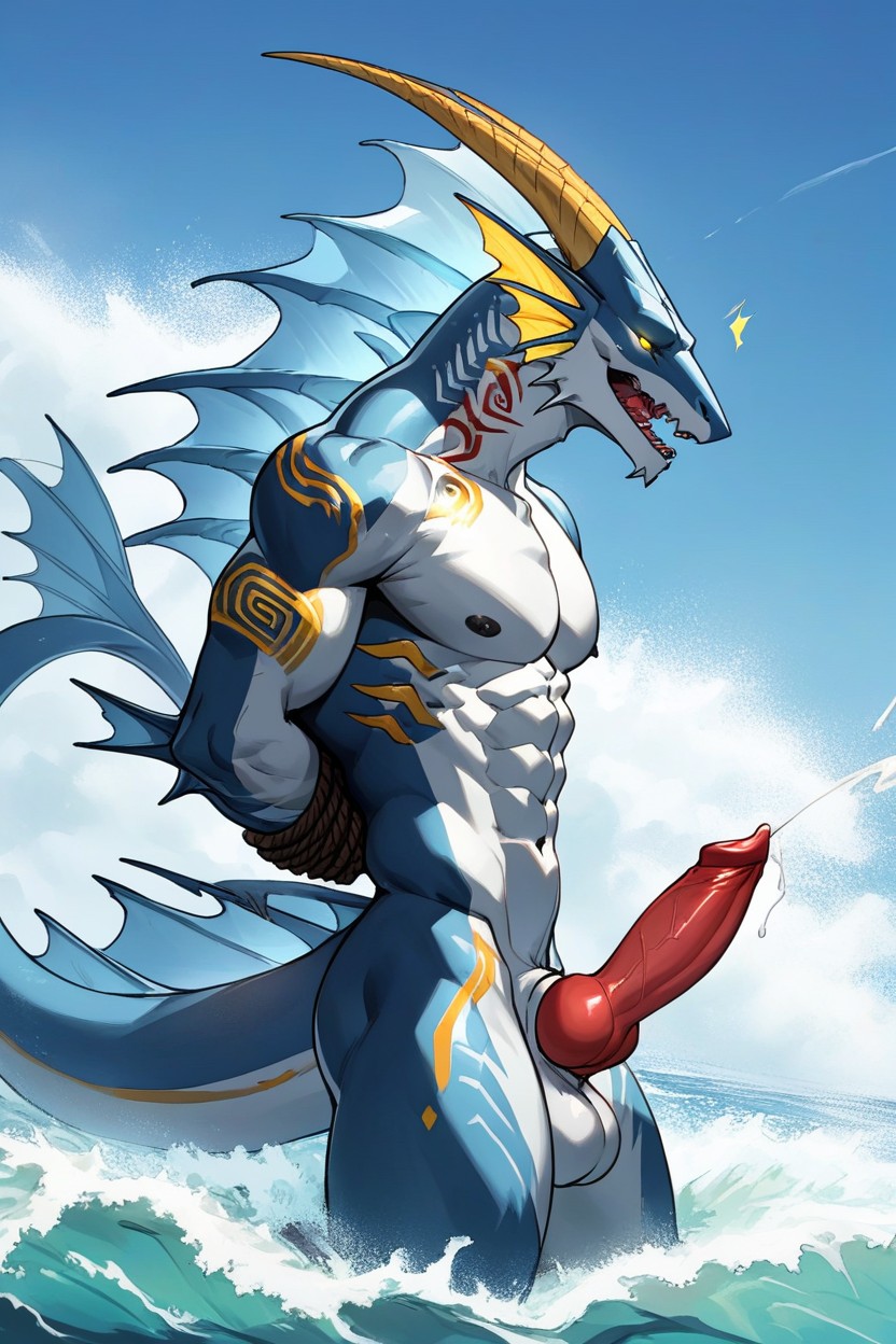 Gay, Knot, With Tall Neck Furry AI Porn