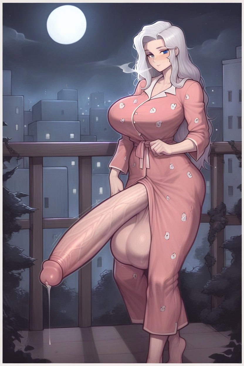 Perfect Breast, Perfect Detail Face, Penis Bigger Than Body Shemale AI Porn