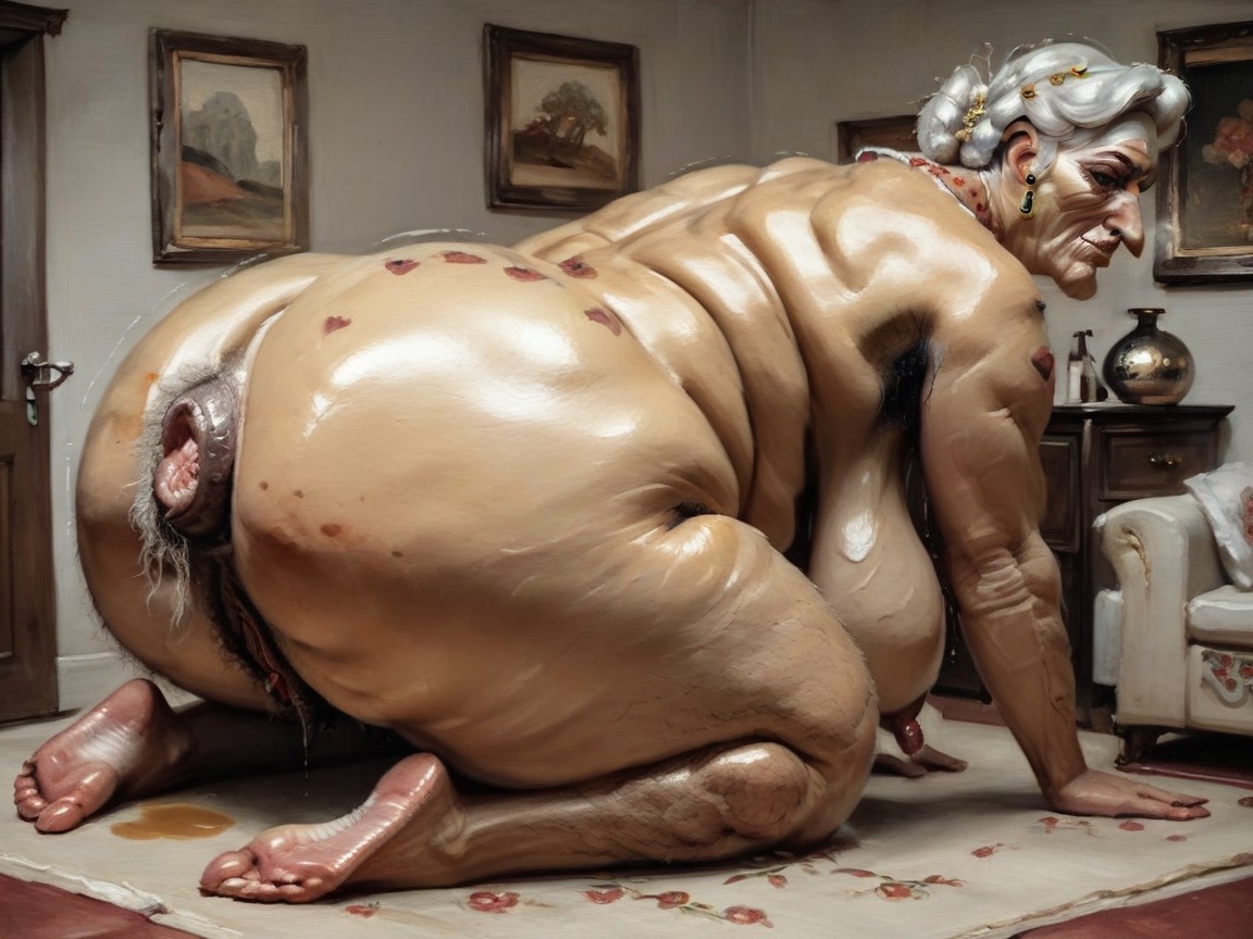 Mentally Ill, Orgasm, Hyper Clit AI Porn