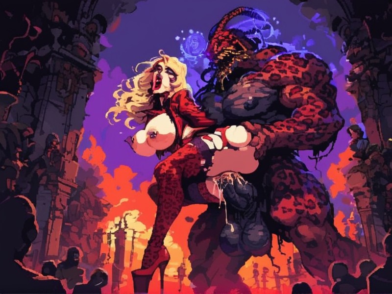 Full Body, Moaning Face, Jiggly Ass AI Porn