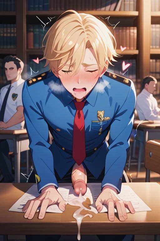 Hyper Ejaculation, Wide View, Sound Effects AI Gay Porn