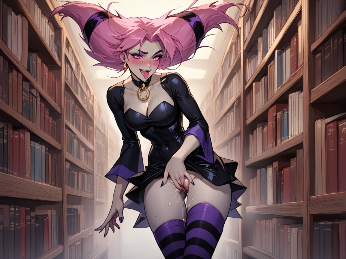Skirt, Revealing, Standing AI Porn