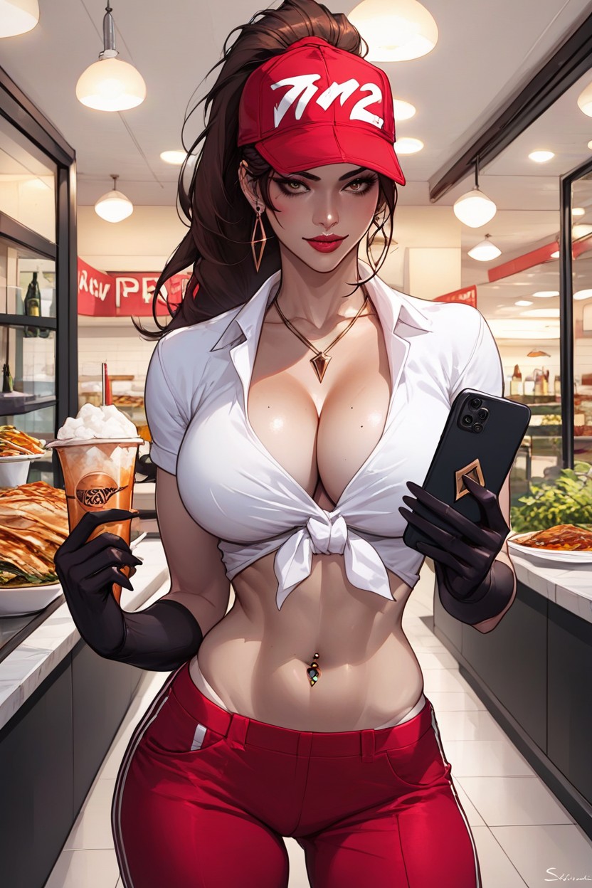 Brown Hair, Fit, 25+ AI Porn