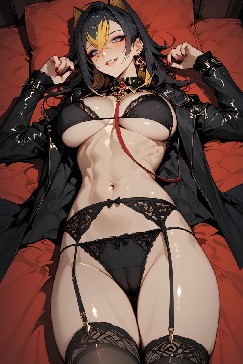 Solo, Pose, Laying Hentai AI Porn