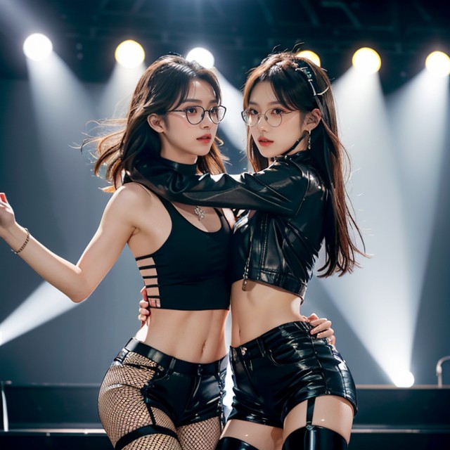 On Stage, 18+, 2 People Asian AI Porn