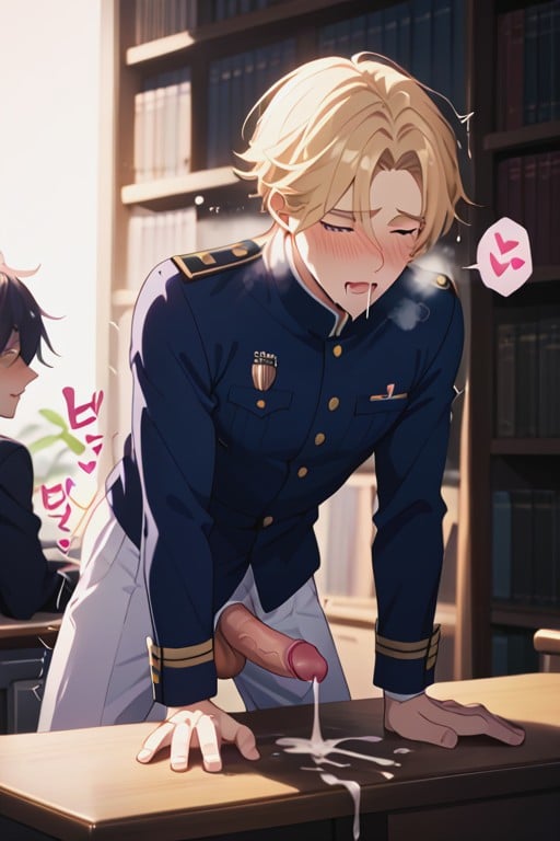Cross Eyed, 18+, Tired Face AI Gay Porn