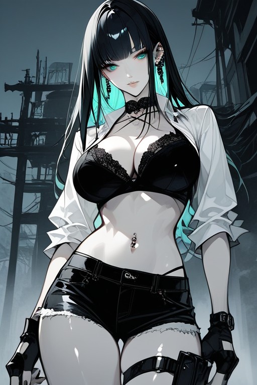 Massive Breast, Apocalyptic, Korean Hentai AI Porn
