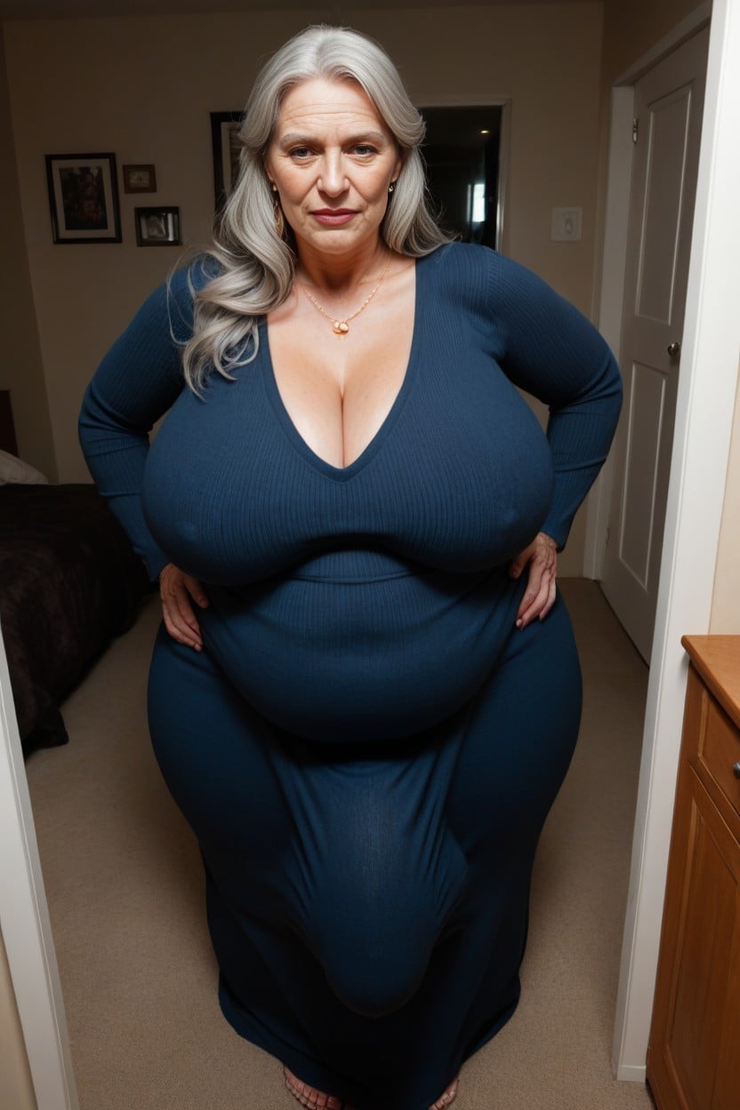 Gigantic Penis, Taking Selfie, Futanari AI Porn