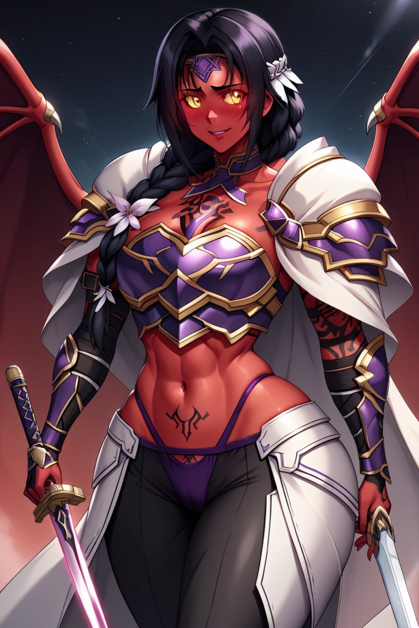 Black Gothic City, Large Breast, 25+ Hentai AI Porn