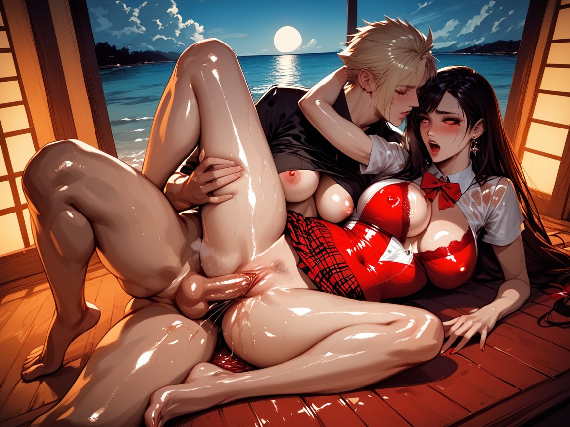 Luxury Yacht Deck, Fucked By Man, Eyeliner Hentai AI Porn