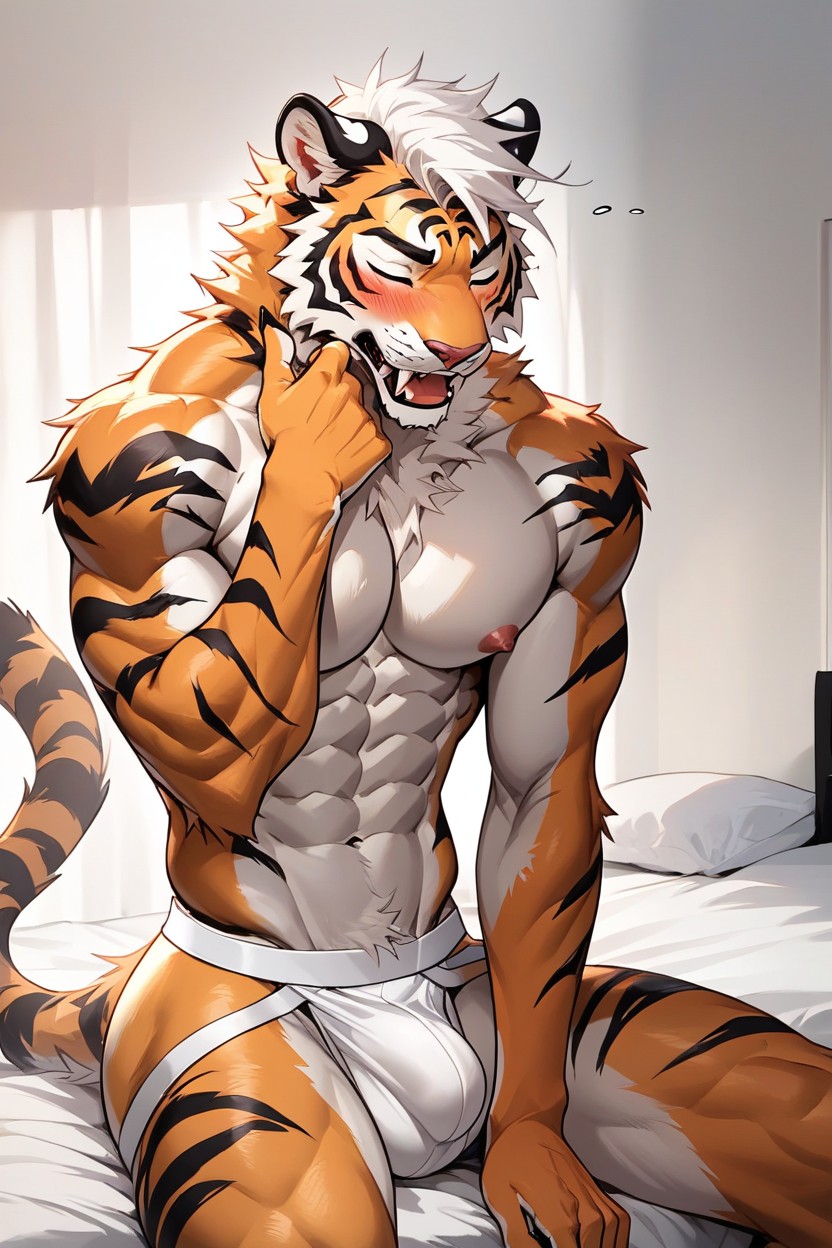 Detailed, Solo, Furry Porno IA Furry