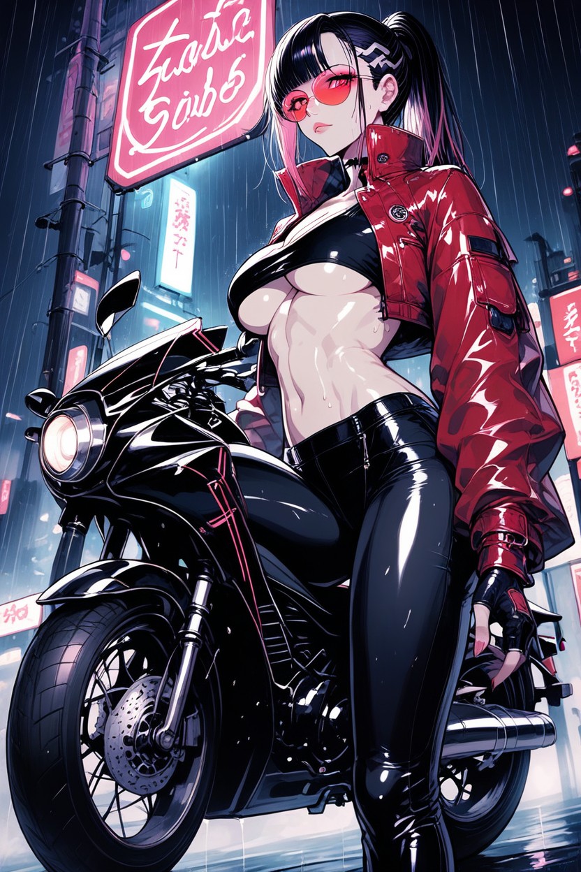 Dark Clouds, 18+, Seductive Look Hentai AI Porn