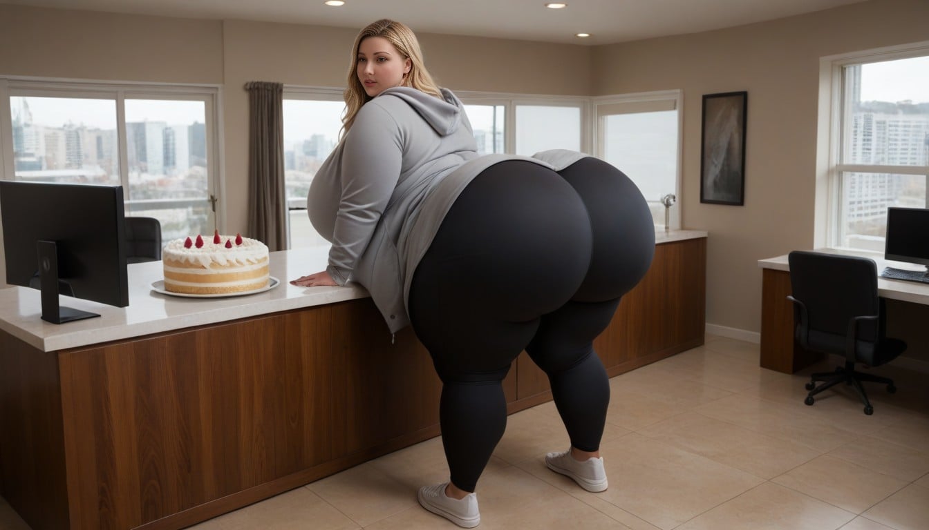 Buttons Popping, Hyper Obese Ssbbw, Bigger Hips AI Porn
