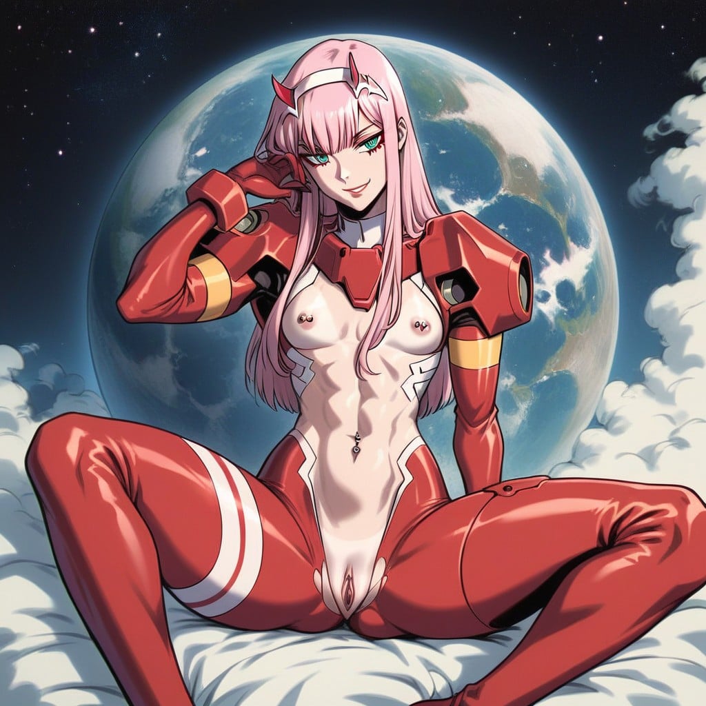 Detailed Face, Outer Space, Inviting You In Hentai IA