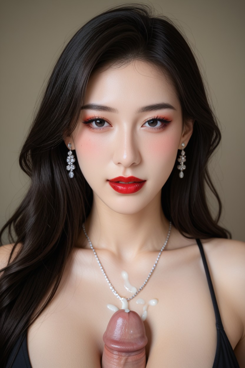 Korean Beautiful Woman, Slutty Makeup, 25+ Asian AI Porn