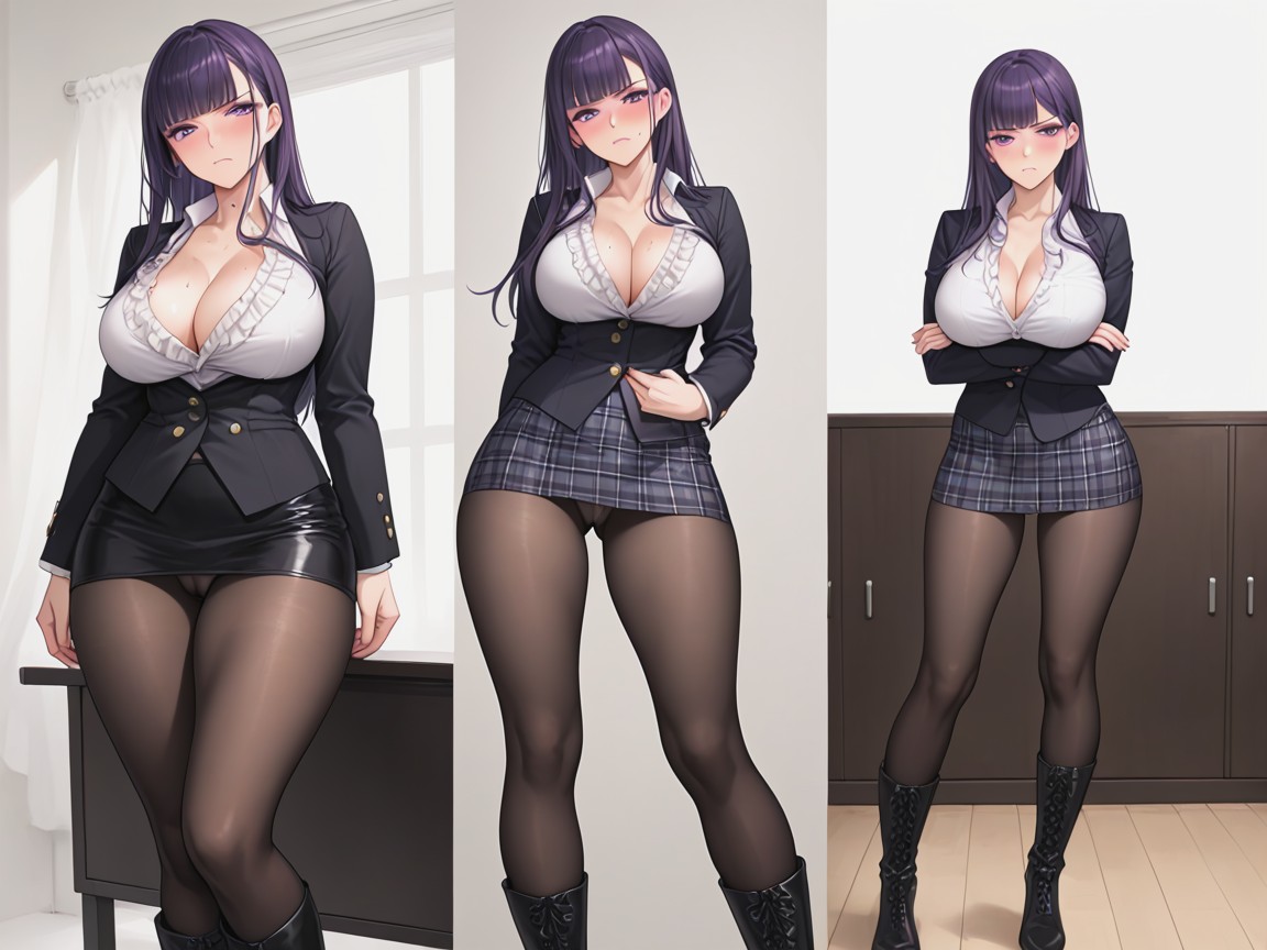 20+, Cleavage, Very Large Breast Hentai IA