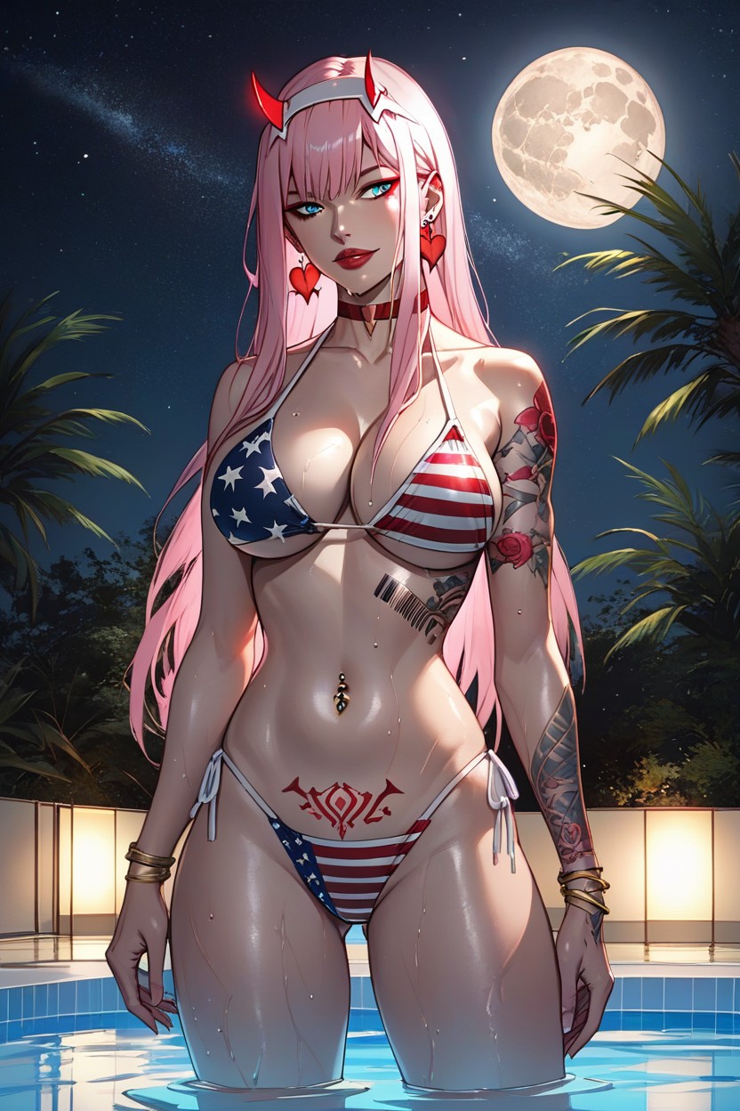 Moon, Hourglass Body, 25+ Hentai AI Porn
