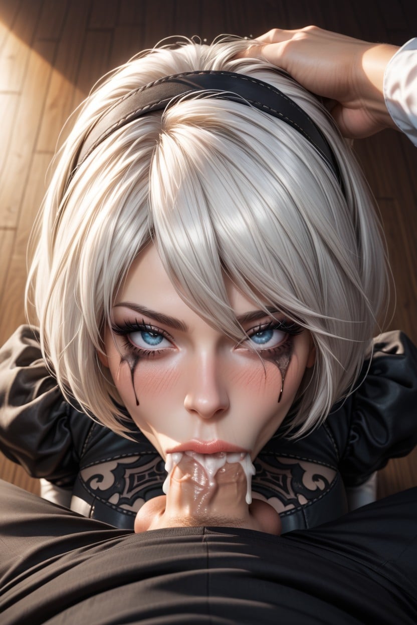 Ruined Makeup, Horny, Laying Hentai AI Porn