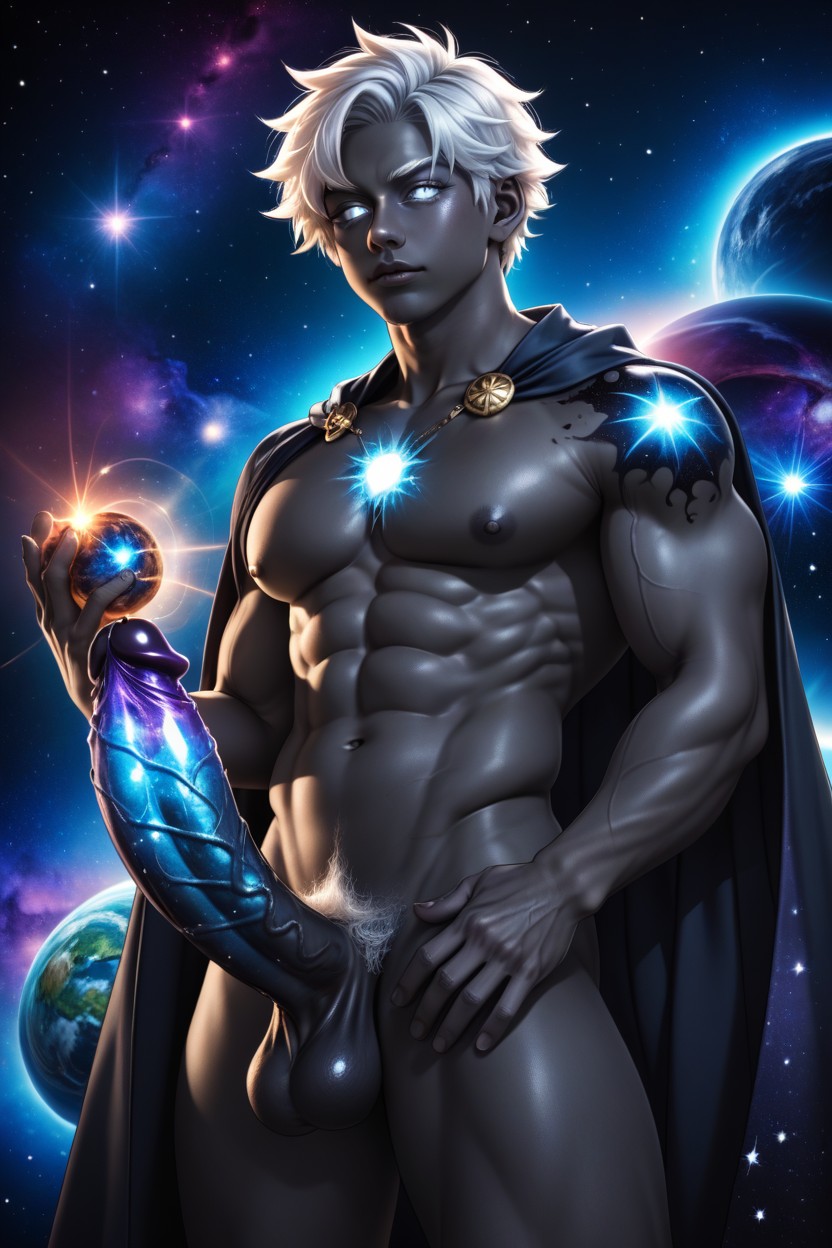 Foreskin, Cosmic Thick Penis, Cosmic God AI Gay Porn