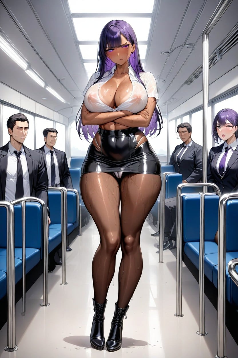 Round Face, Fit, Camel Toe AI Porn