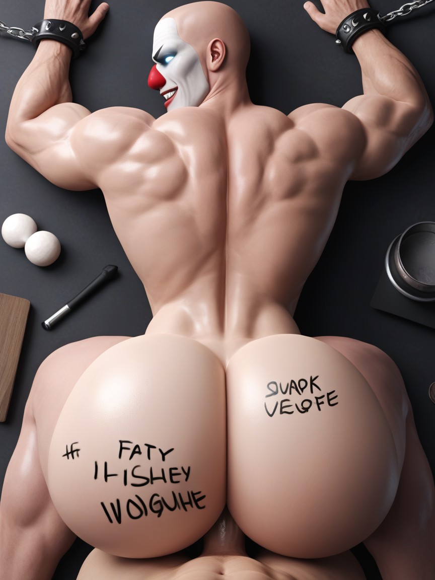 Bottom Is Fatally Milking Top, Power Bottom, Looking At Viewer AI Gay Porn