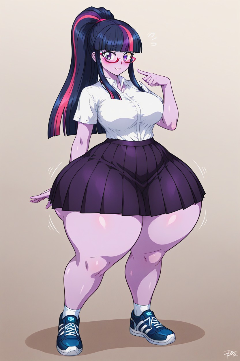 Null Art Stile, Purple Body, Purple Body AI Porn